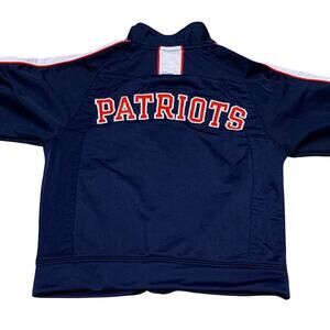 Reebok NFL Patriot's Team Apparel Kids Size 4 Athletic Zip Up Coat Sweatshirt